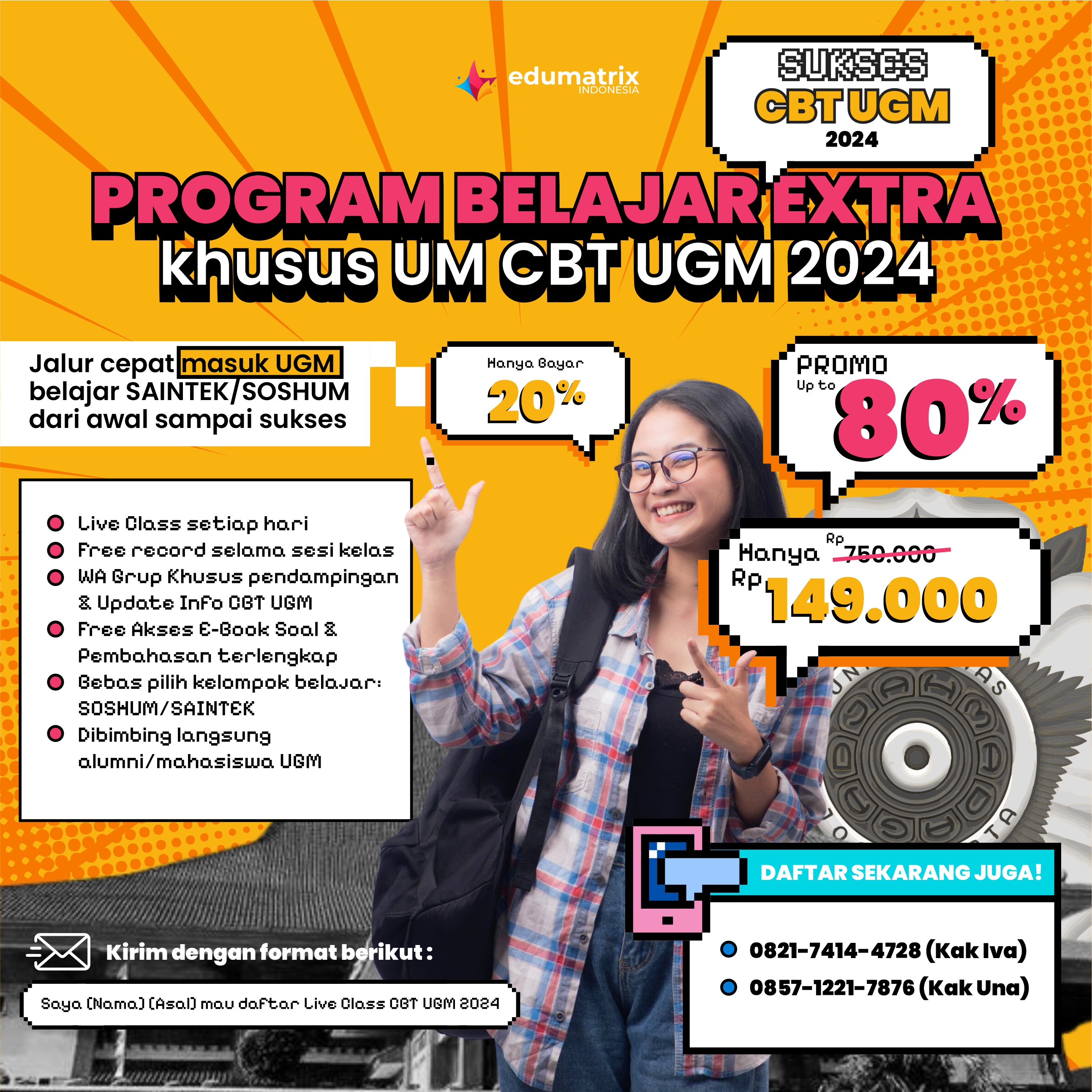 ads UGM bimbel persiapan cbt/iup ugm